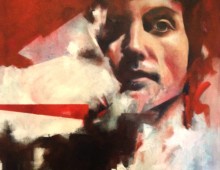 Dante. Acrylic on Canvas. 4 ft. x 4 ft. 2012